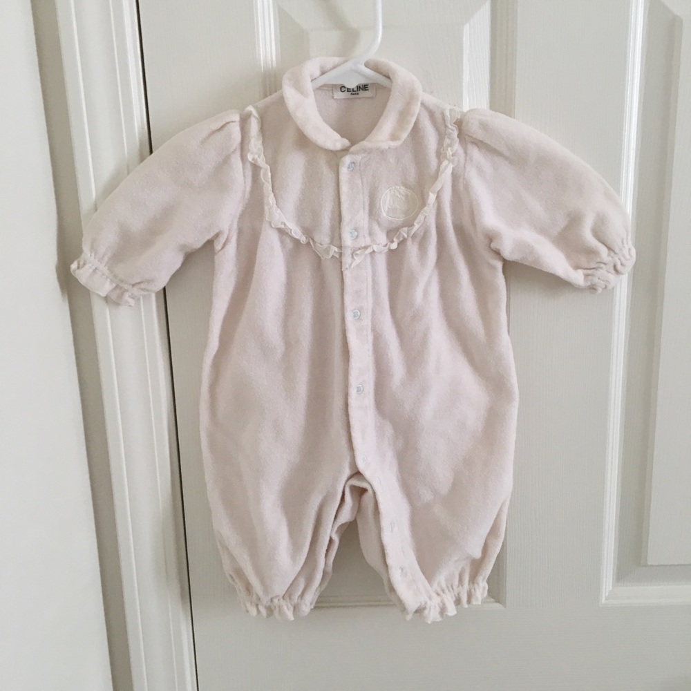 Vintage Celine Baby Onesie